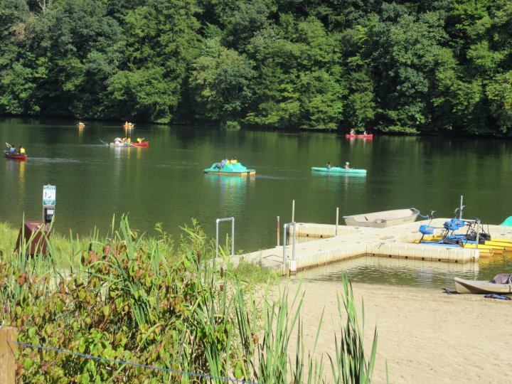 Laurel Hill State Park beach