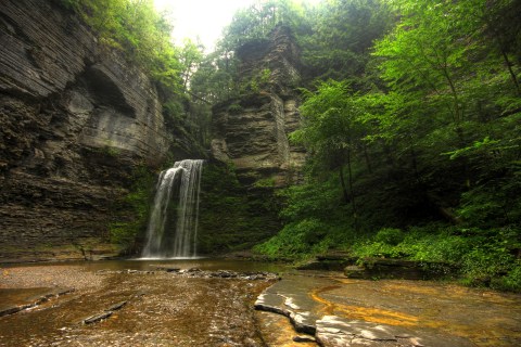 The Hike In New York That Takes You To Not One, But Two Insanely Beautiful Waterfalls