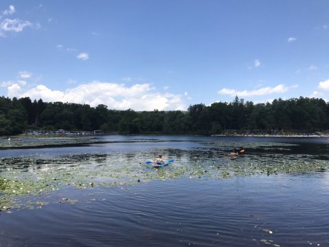 A Dip In One Of The Coldest Lakes In Pennsylvania Isn't For The Faint Of Heart