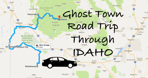 A Haunting Road Trip Through Idaho Ghost Towns To Take If You Dare