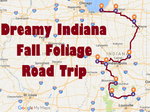 This Dreamy Road Trip Will Take You To The Best Fall Foliage In All Of Indiana