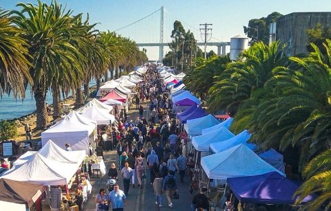 You Could Easily Spend All Weekend At This Flea Market in San Francisco