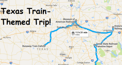 This Dreamy Train-Themed Trip Through Texas Will Take You On The Journey Of A Lifetime