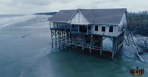 A Drone Flew High Above An Uninhabited Island In South Carolina And Caught The Most Incredible Footage