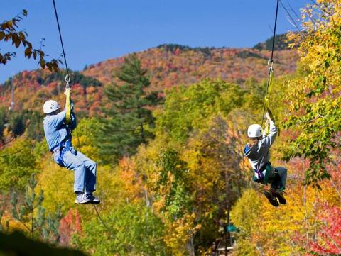 This Amazing Adventure Park Has The Longest Zip Line In New Hampshire