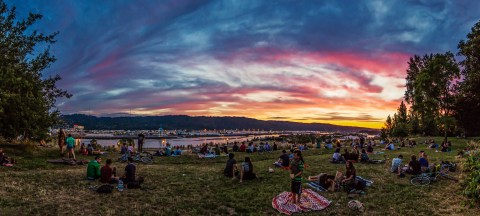 The Hidden Spot In Portland With the Best Sunset Views