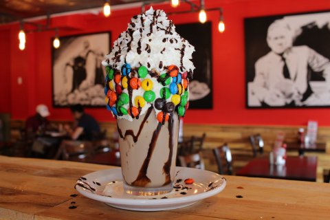 A Giant Milkshake Bar In Massachusetts, Boston Burger Co. Is Full Of Delectable Treats