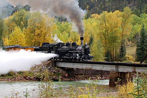 One Of The Most Unforgettable Vintage Train Routes in America Is Hiding Out Right Here In Colorado