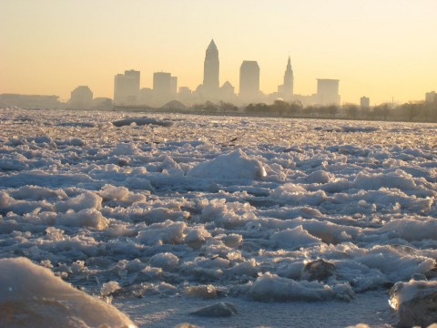 The Spectacular Winter Waterfront Hike Every Clevelander Must Take