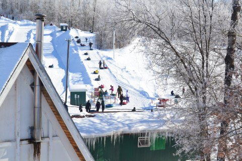 This Epic Snow Tubing Hill In North Dakota Will Give You The Winter Thrill Of A Lifetime