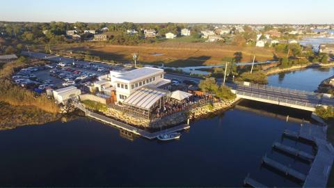 At This Rhode Island Restaurant, Oysters Are Harvested Right Off The Patio