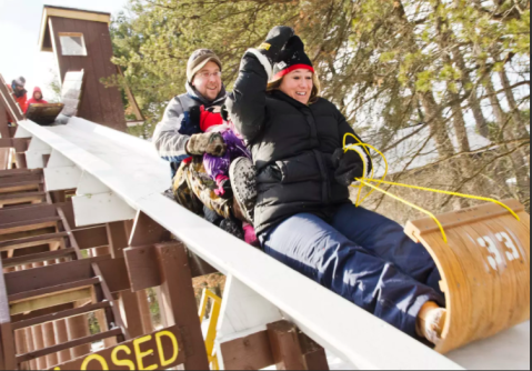 The Toboggan Park In Wisconsin That Will Make Your Winter Unforgettable