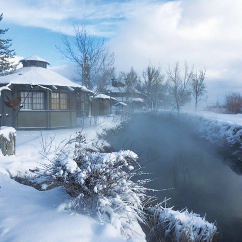 Nevada's Naturally Heated Outdoor Pool Is All You Need This Winter