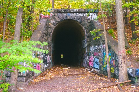 This Amazing Hiking Trail In Massachusetts Takes You Through An Abandoned Train Tunnel
