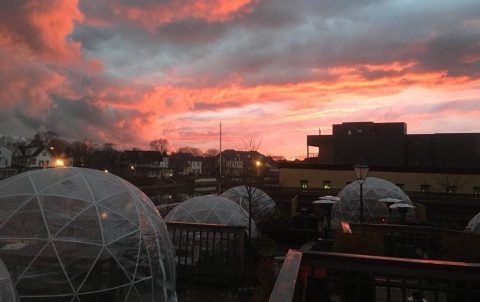 Hang Out In An Igloo At This One-Of-A-Kind New Jersey Biergarten