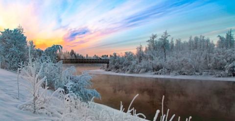 13 Incredible Pictures From The Coldest Inhabited Town In The U.S.