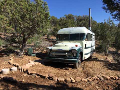 Not Many People Realize That You Can Stay The Night In Colorado In An Old School Bus