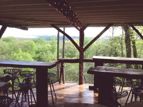 A Treehouse Restaurant In New Hampshire, Little Red Schoolhouse, Is Downright Enchanting