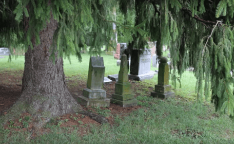 The Story Behind This Ghost Town Cemetery In Indiana Will Chill You To The Bone