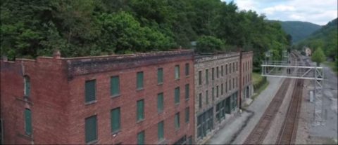 Drone Footage Captured At This Abandoned Town in West Virginia Is Truly Grim