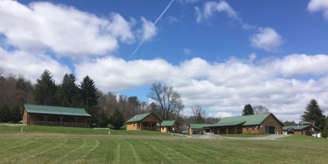 This Log Cabin Campground In Maryland May Just Be Your New Favorite Destination