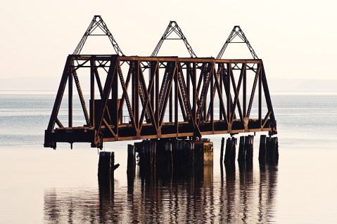 Most People Don’t Know The Story Behind Maine’s Abandoned Bridge To Nowhere