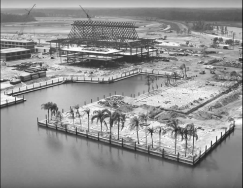 20 Rare Photos Taken During Walt Disney World Construction That Will Simply Astound You