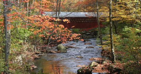 5 Beautiful Covered Bridges Around Boston That Remind Us Of A Simpler Time