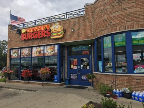 The Best Burgers In Michigan Actually Come From A Gas Station Just Outside Of Detroit