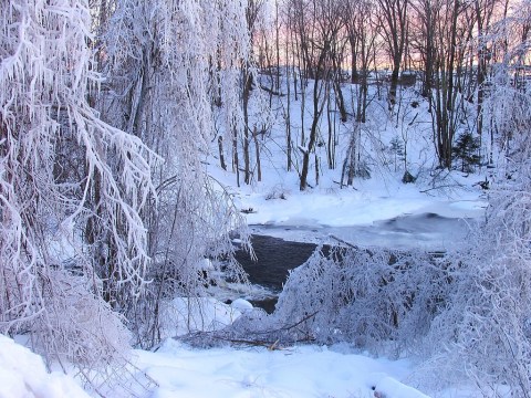 In 1998, Maine Plunged Into An Arctic Freeze That Makes This Year's Winter Look Downright Mild