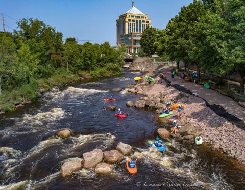 Enjoy An Adventure At Wausau Whitewater Park, A Kayak Park Hiding In Wisconsin