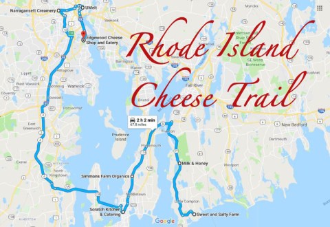 Take This Heavenly Cheese Trail Through Rhode Island For The Most Delicious Day Trip Ever