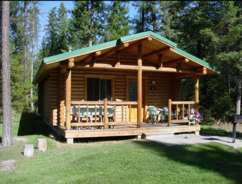 This Log Cabin Campground In Montana May Just Be Your New Favorite Destination