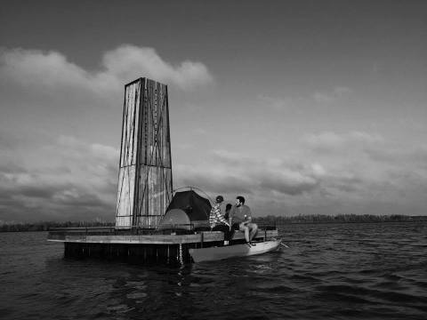 This Floating Campsite In Texas Is The Ultimate Place To Stay Overnight