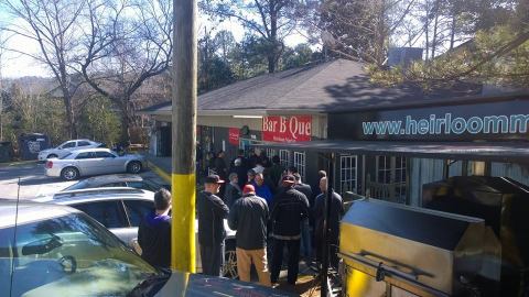 There Is Usually A Line Around The Block For This Irresistible Georgia BBQ Joint