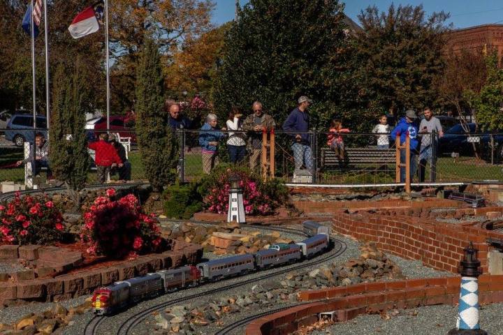 gibsonville garden railroad