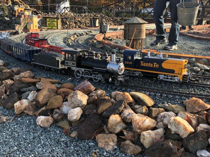 gibsonville garden railroad