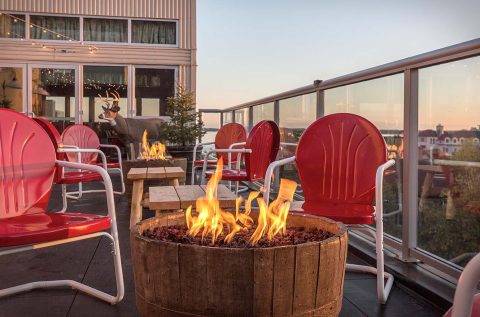 The Wisconsin Camping-Themed Bar With Amazing Rooftop Views