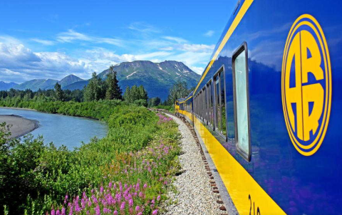 Board A Train To This Glacier Camping Spot In Alaska For An Epic Adventure