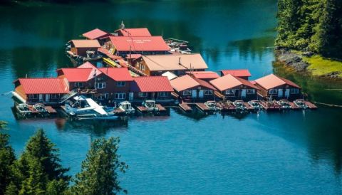 There's An Awesome Fishing Adventure Awaiting You At These Floating Cabins In Alaska