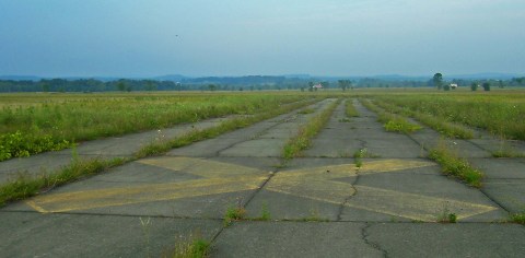 The Abandoned New York Airport That's Been Completely Overtaken By Grasslands