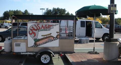 This Tiny Cart In New Hampshire Serves A Sausage Sandwich To Die For