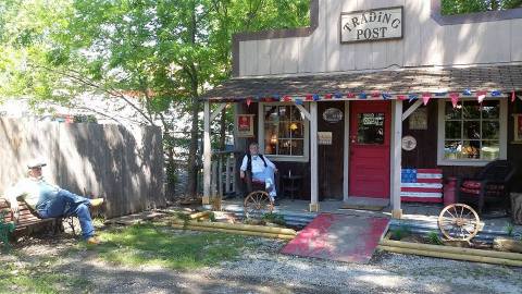 You Never Know What You'll Find At This Antique Shopping Village In Oklahoma