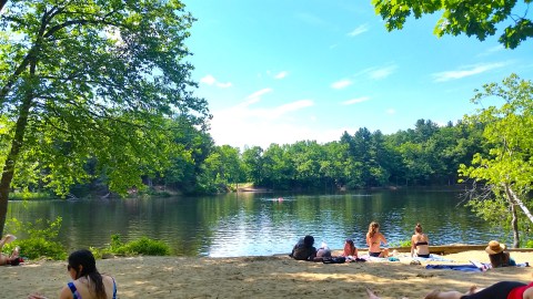 A Trip To This Secluded Waterfall Beach In Massachusetts Is Positively Amazing