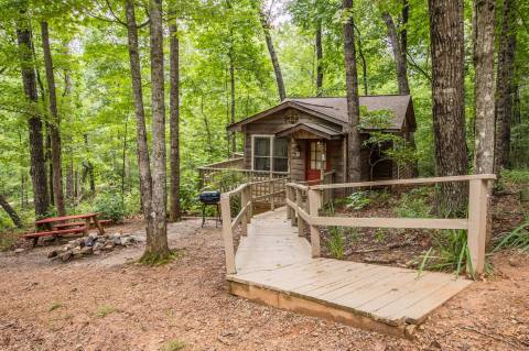 This Log Cabin Campground In South Carolina May Just Be Your New Favorite Destination