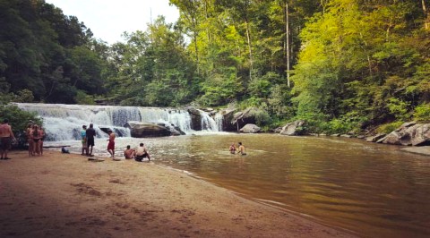 The Hike To This Secluded Waterfall Beach In South Carolina Is Positively Amazing