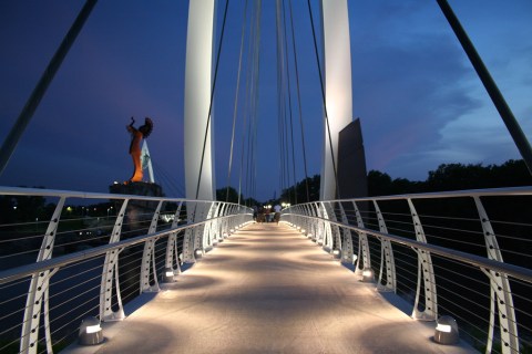 The Magical River Walk In Kansas That Will Transport You To Another World