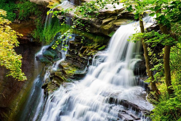 Waterfall Hike Near Cleveland