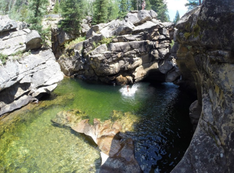 The Natural Swimming Hole In Colorado That Will Take You Back To The Good Ole Days