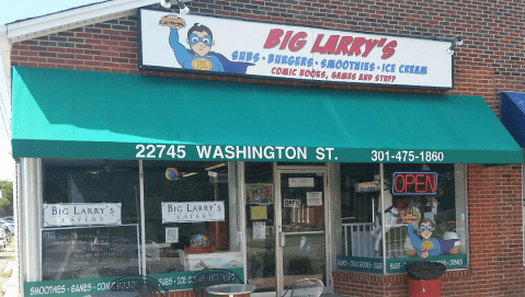 The Comic Book Themed Restaurant In Maryland That Will Bring Out Your Inner Super Hero